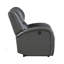 Fauteuil inclinable électrique moderne avec revêtement en similicuir, assise moelleuse et structure en bois massif pour un confort ultime-1291914417