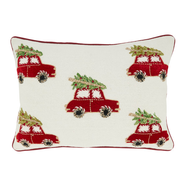 Arista Collection Geometric Cotton Throw Pillow
