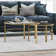 Gaia Glass Top Nesting Coffee Table