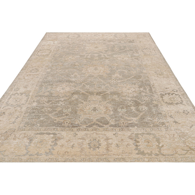 One-of-a-Kind Rectangle 8'2" X 10'4" Hand Knotted Area Rug