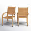 Chaises de patio en bois Alyisa-631974995