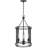 4 - Light Dimmable Lantern Cylinder Chandelier