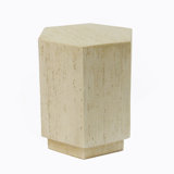 Hexagonal Archaistic Side Table