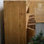 Armoire console en bois d'orme massif