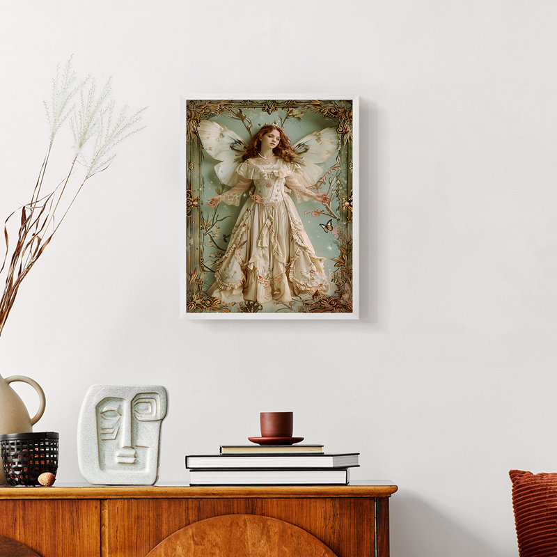 WOMEN Series CECLXIV - reproduction encadrée de qualité supérieure - prête à être accrochée - aucun clou requis