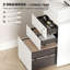 Tukgahgo 3-Drawer Mobile Filing Cabinet Steel Lockable-882982069