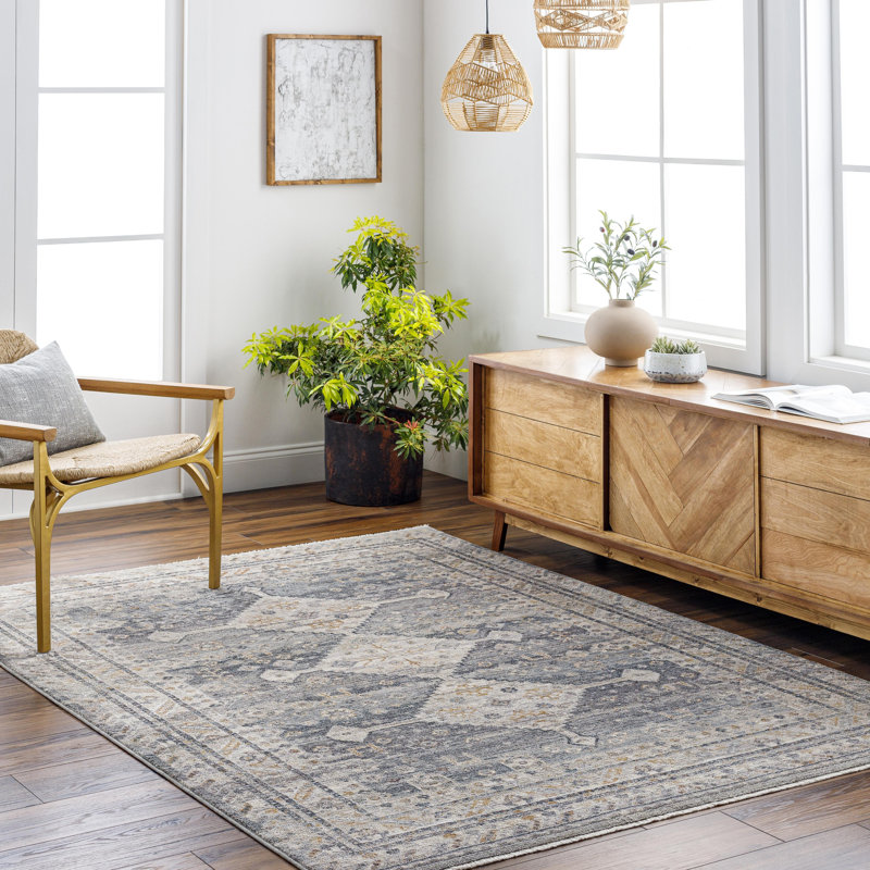 Oriental Indoor Rug, Rectangle 2'7" x 4'11"