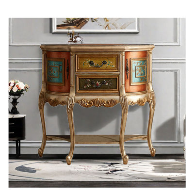 American Storage Cabinet with Decorative Sideboard