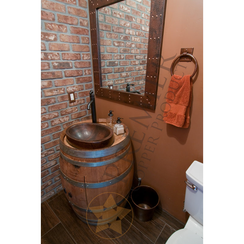 Novruz Metal Rectangle Wall Mirror