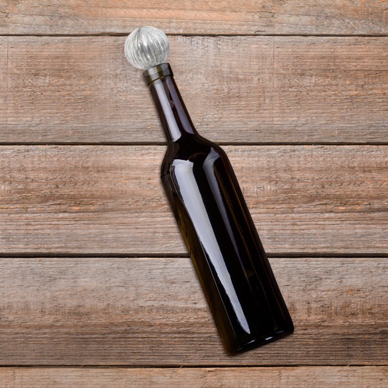 Bouchon de bouteille en acier inoxydable Haroldene, Argent