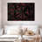 Avery Black And Red Abstract-106310522