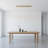 59 Inch Modern Line Rectangle LED Pendant Light Aluminum Suspension Dimming Island Kitchen Light-1944409431