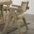 Contemporary Oak Veneer 7pc Dining Set