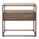 Locust Grove Glass Top End Table with Storage