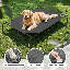 Elevated Dog Bed with Removable Cooling Cushion-801308715-801308708