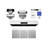 Hauslane Chef Series 36" Under Cabinet Range Hood - Matte White, Pro Performance, LED Lights, Touch Controls, 3-Way Venting-49672197-89017867