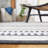 Montauk Hand Woven Cotton Striped Rug-2010667548