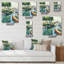Horloge murale Bateaux au printemps-597671821