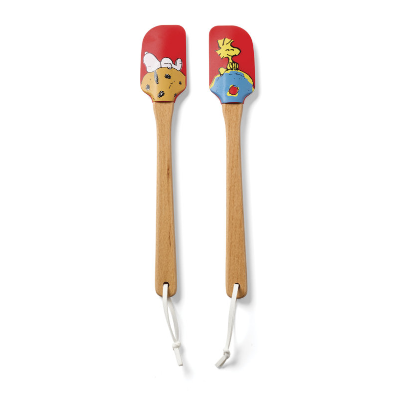 Ensemble de 2 spatules Lenox Chef Snoopy, rouge
