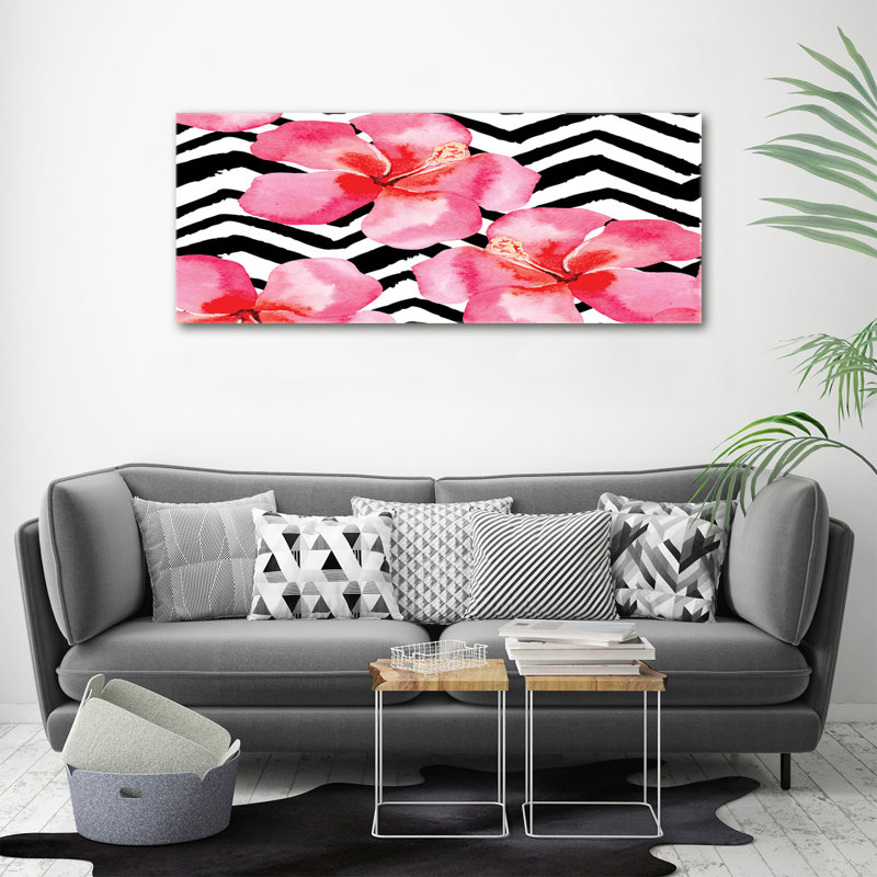 Hawaiian Flowers - No Frame Painting on Canvas