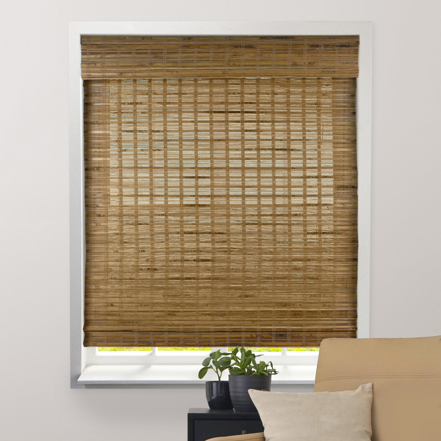 Arlo Blinds Dali Native Sheer Bamboo Roman Shades & Reviews | Wayfair