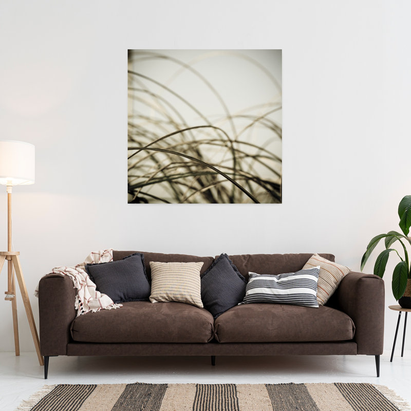 Beach Grass I, art côtier, H 36 po x l 36 po
