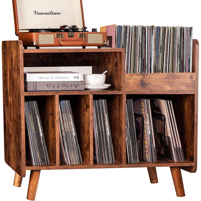 Support pour tourne-disque Mid-Century