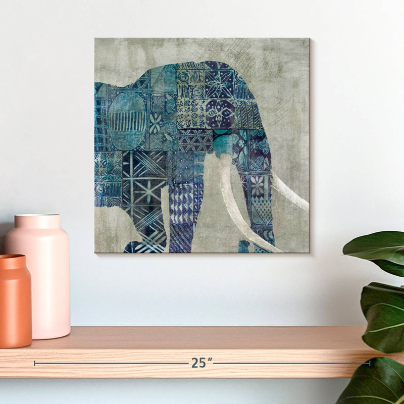 Botswana Patterns, 16" H x 16" W