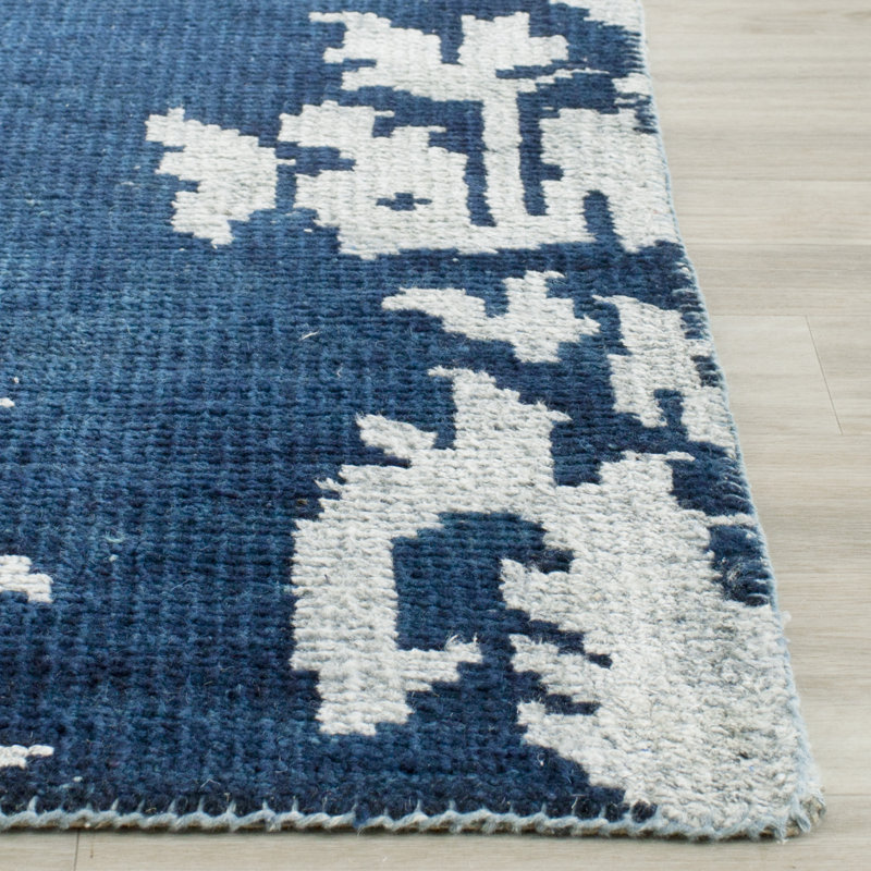 Swader Floral Hand Woven Area Rug, Rectangle 91 x 152cm