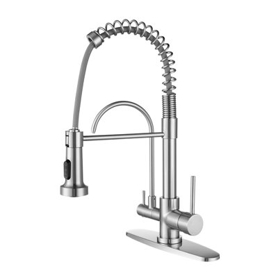 Robinet de cuisine 3 en 1 avec filtre à eau et eau de source