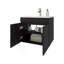Coiffeuse Wengue avec 2 portes