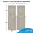 Custom-Fit, Only Covers, 2Pcs Outdoor Olefin Chaise Lounge Cushion Cover-1873520431