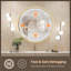 Miroir mural rond Lawnmount -1458859257-1458859259