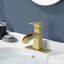 Robinet de salle de bain en acier inoxydable à poignée simple avec cascade Waterfall-103539573