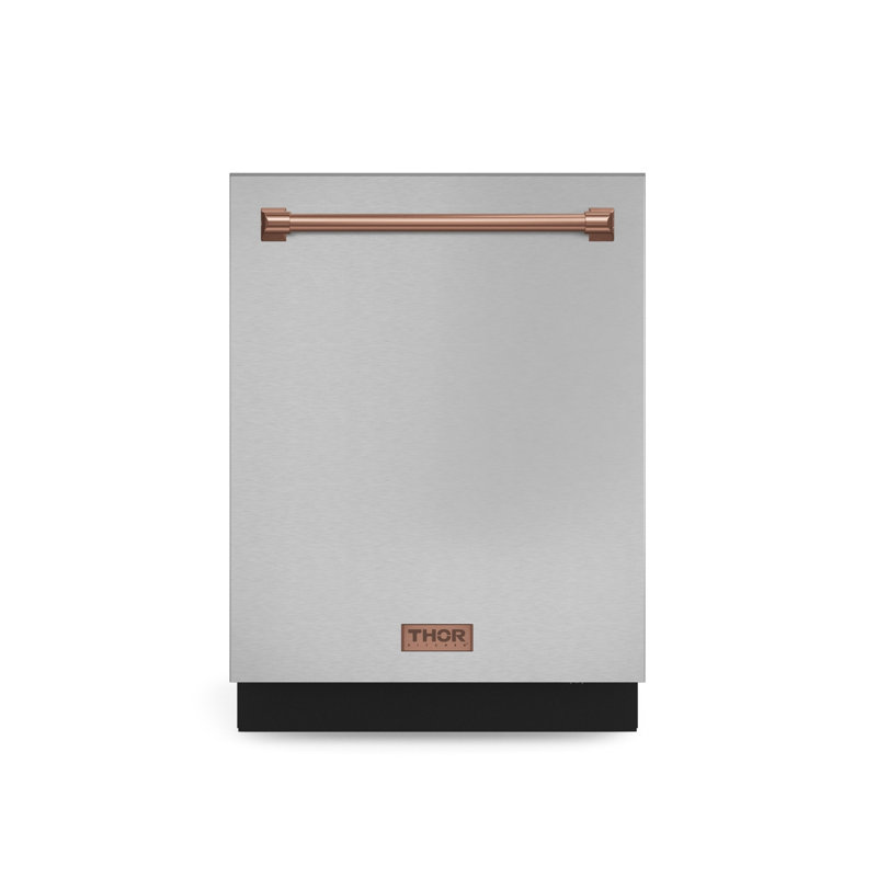 Lave-vaisselle Gordon Ramsay de THOR Kitchen en acier inoxydable / or rose 24 po, Or rose, Acier Inoxydable