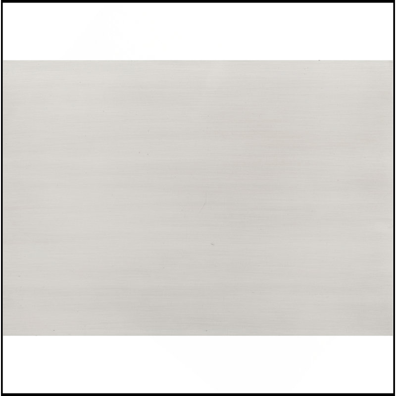 Table de chevet 1Pc avec 2 tiroirs, finition blanche antique