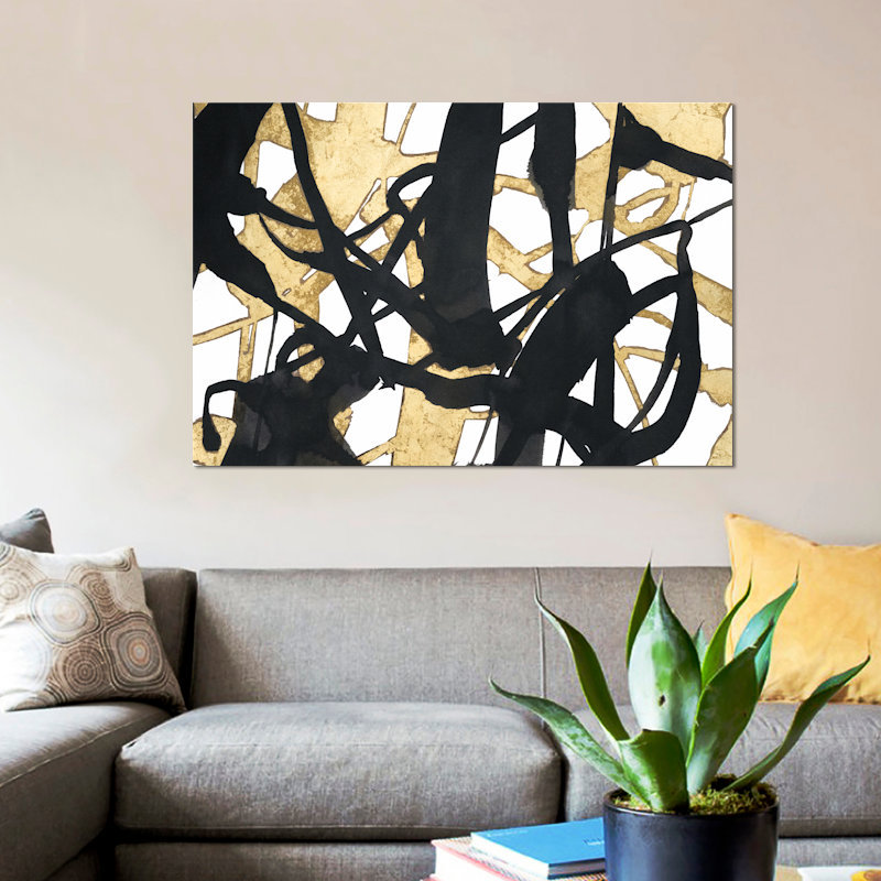 «Embellished Luxe», impression sur toile, H 12 po x l 18 po x P 1,5 po, Toile tendue, Pas de tapis