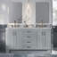 66'' Double Bathroom Vanity Base Only-653769301