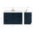 Ariel Kelly Inch Single Rectangular Sink Bathroom Vanity With Quartz Countertop-105988831-124984834