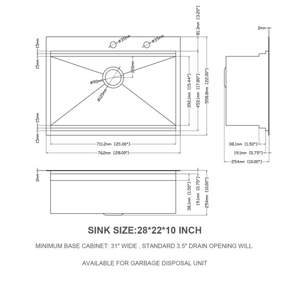 Product Dimensions