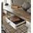 Heraldas L-Shaped Computer Desk with Power Outlet