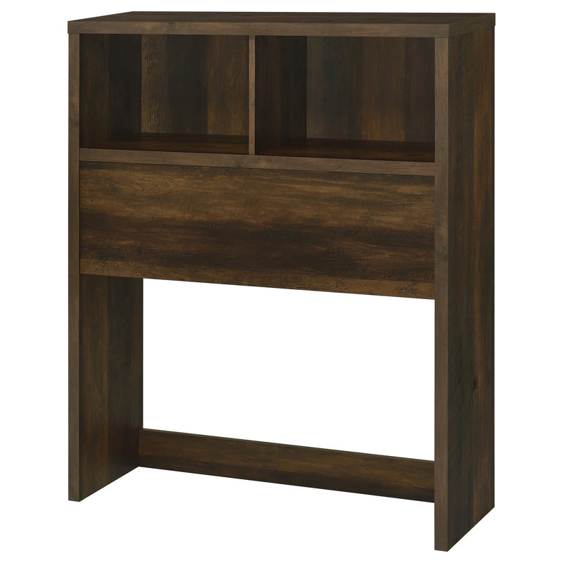 Westpark 49-Inch Full Bookcase Headboard, Twin, Dark Pine