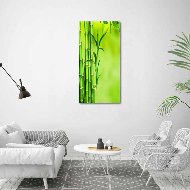 Pagar Bamboo - Wrapped Canvas Print