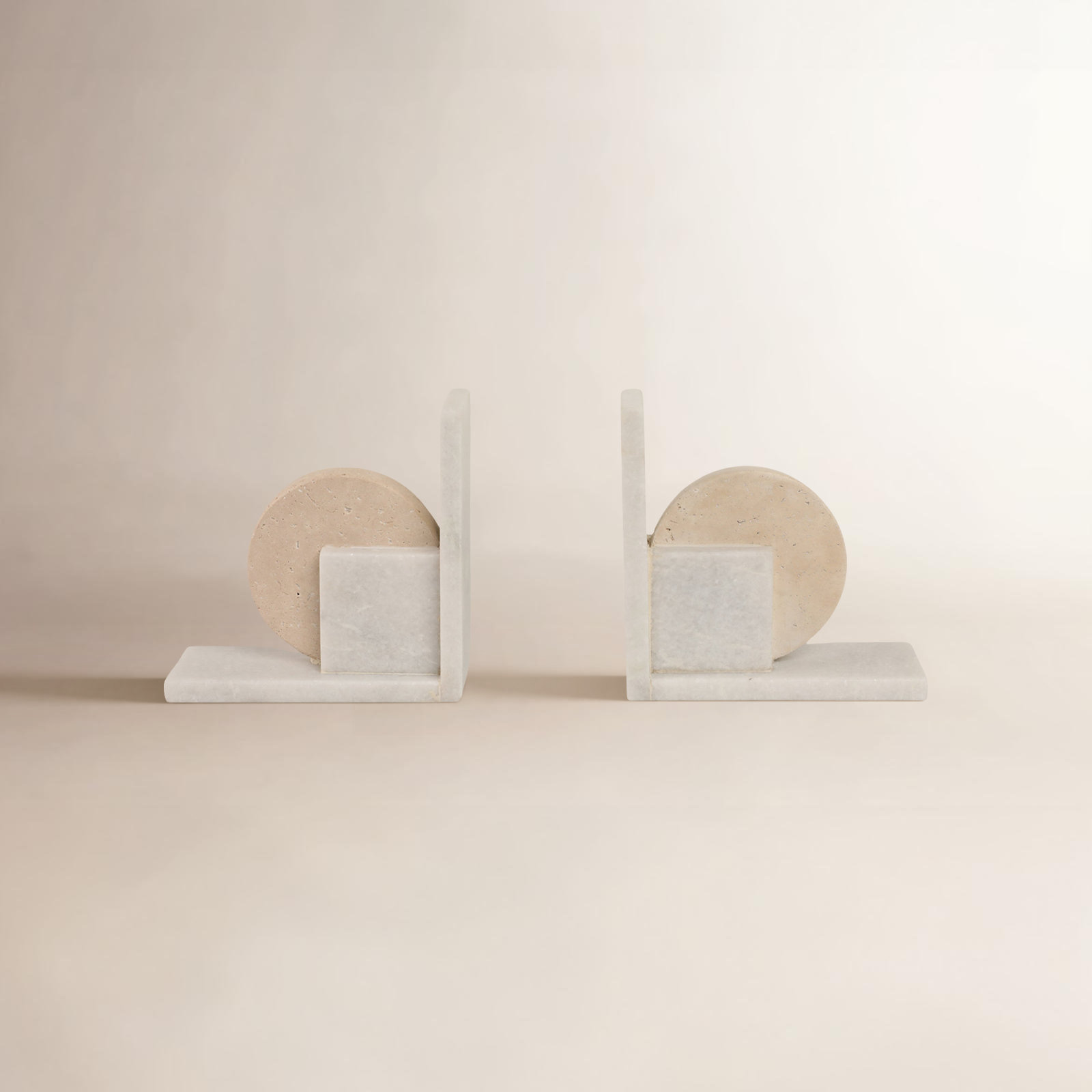 Stone and Marble Bookends