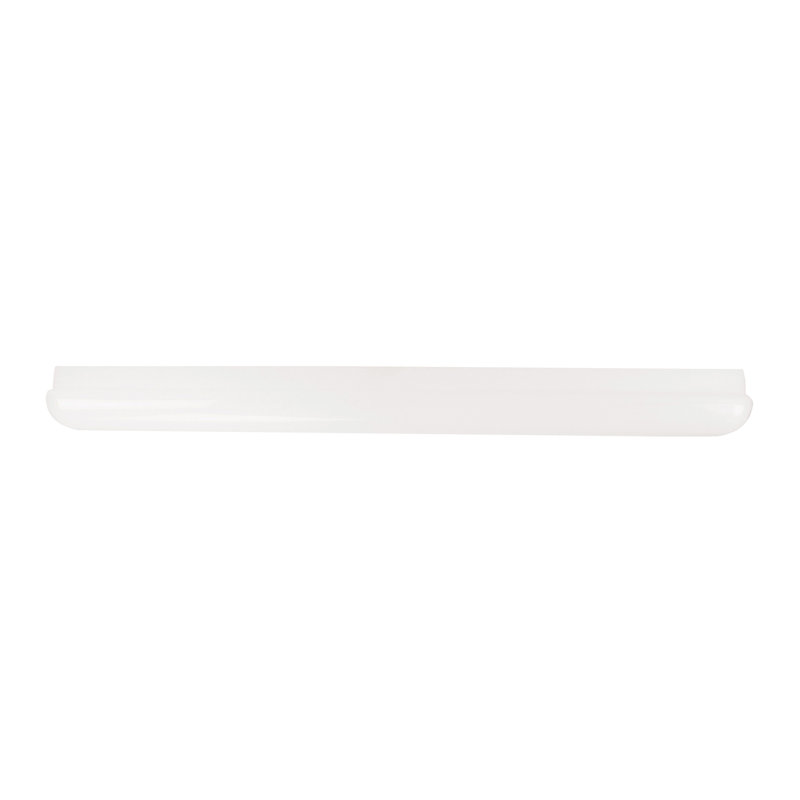 Cloud 1-Light White Integrated LED Linear Puff Semi-Flush Mount, 4.5" H x 48" W x 48" D