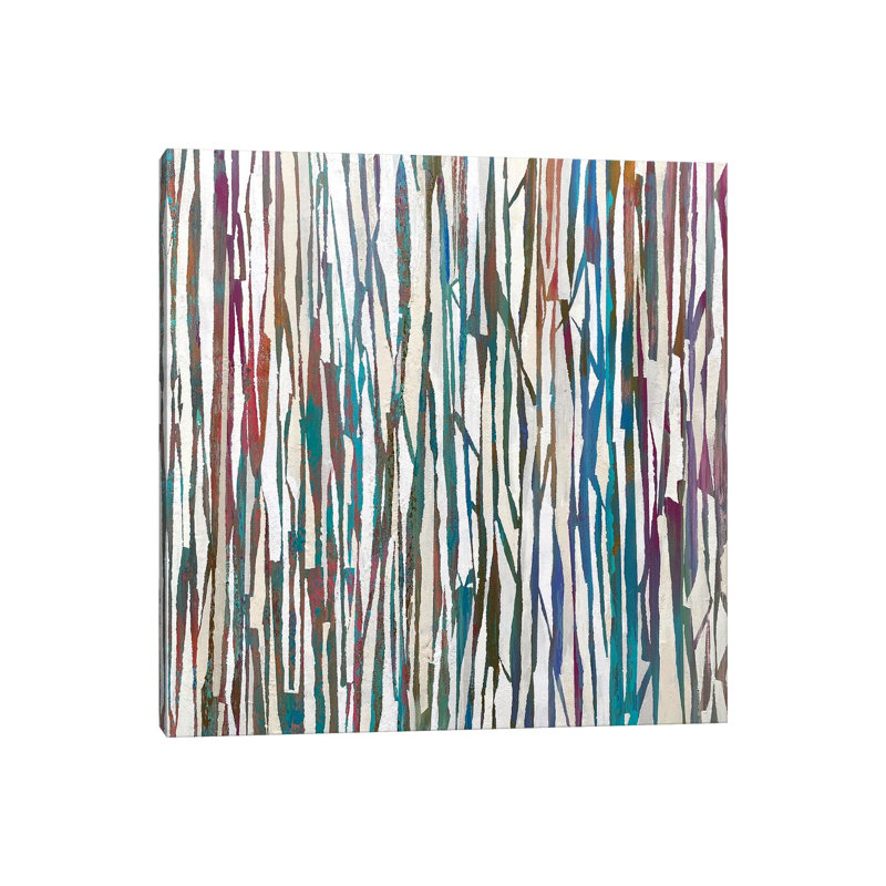 Undulate by Alicia Dunn - Wrapped Canvas Painting, 30.48cm H x 30.48cm W x 1.91cm D