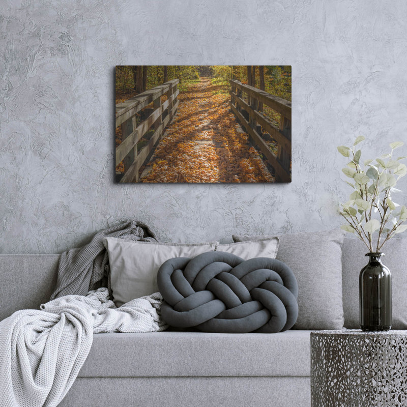 «Fall On The Footbridge» par Tim Oldford, H 24 po x l 36 po