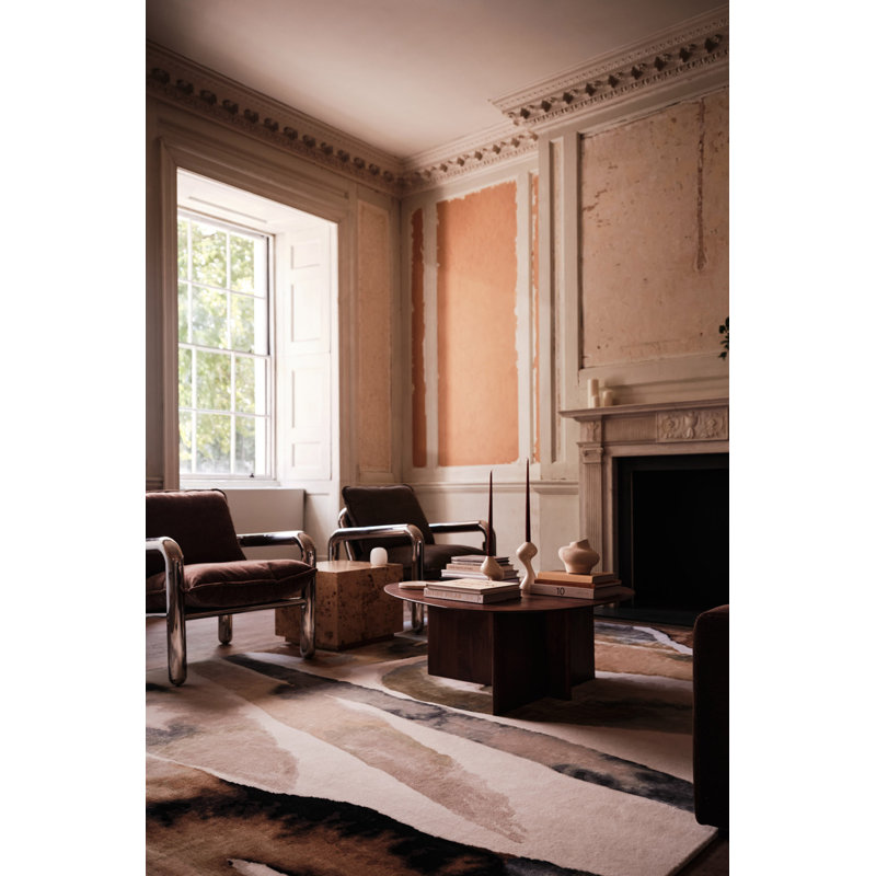 Kali Umber Area Rug, Rectangle 5' x 7'6"