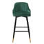 Tabouret de bar et de comptoir pivotant revêtu de velours-886128419-873056601