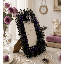 Cadre photo gothique mauve Nocturne